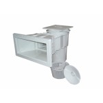 SKIMMER CON BOCCA AMPIA COPERCHIO QUADRO