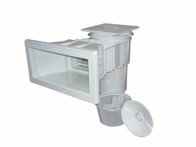 SKIMMER CON BOCCA AMPIA COPERCHIO QUADRO