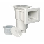 SKIMMER CON BOCCA STANDARD E FLANGIA COPERCHIOQUADRO