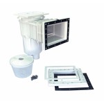 SKIMMER PISCINA BOCCA STANDARD E PROLUNGA COPERCHIO QUADRO