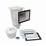 SKIMMER PISCINA CON BOCCA STANDARD COPERCHIO QUADRO