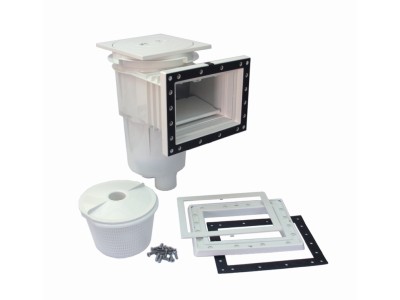 SKIMMER PISCINA CON BOCCA STANDARD COPERCHIO QUADRO