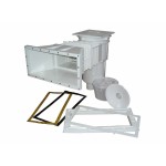 SKIMMER PISCINA PER CEMENTO/PREFABBRICATE BOCCA AMPIA PROLUNGA