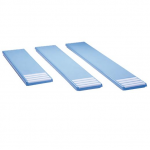 TAVOLA TRAMPOLINO PISCINA MT 2,30 X 0,40 AZZURRO CIELO