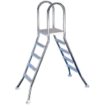 SCALA INTERNA PISCINA INOX 4X4 H 129